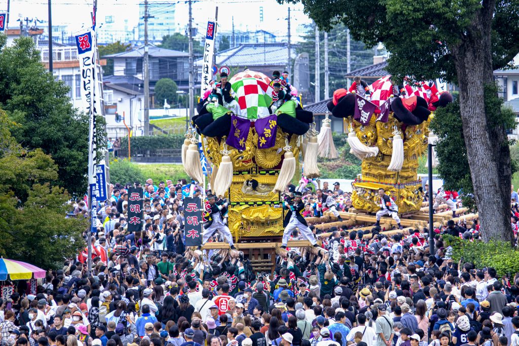 山根グラウンド統一寄せ 元船木太鼓台